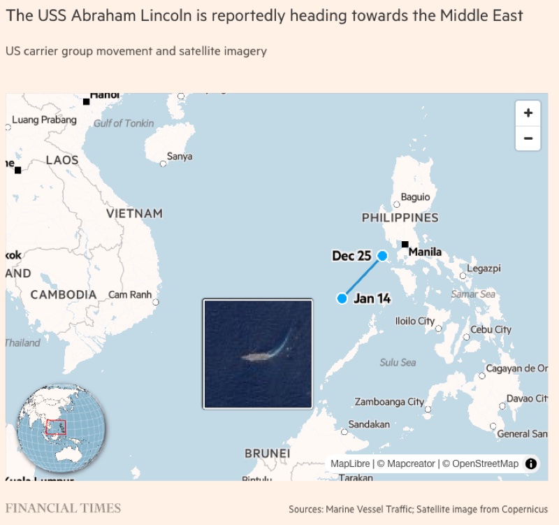 Middle East governments believe US-Iran tension has 'de-escalated'